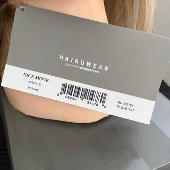 Raquel Welch lace front Nice Move blonde wig Shaded Biscuit RL19/23SS New In Box - Picture 2 of 13